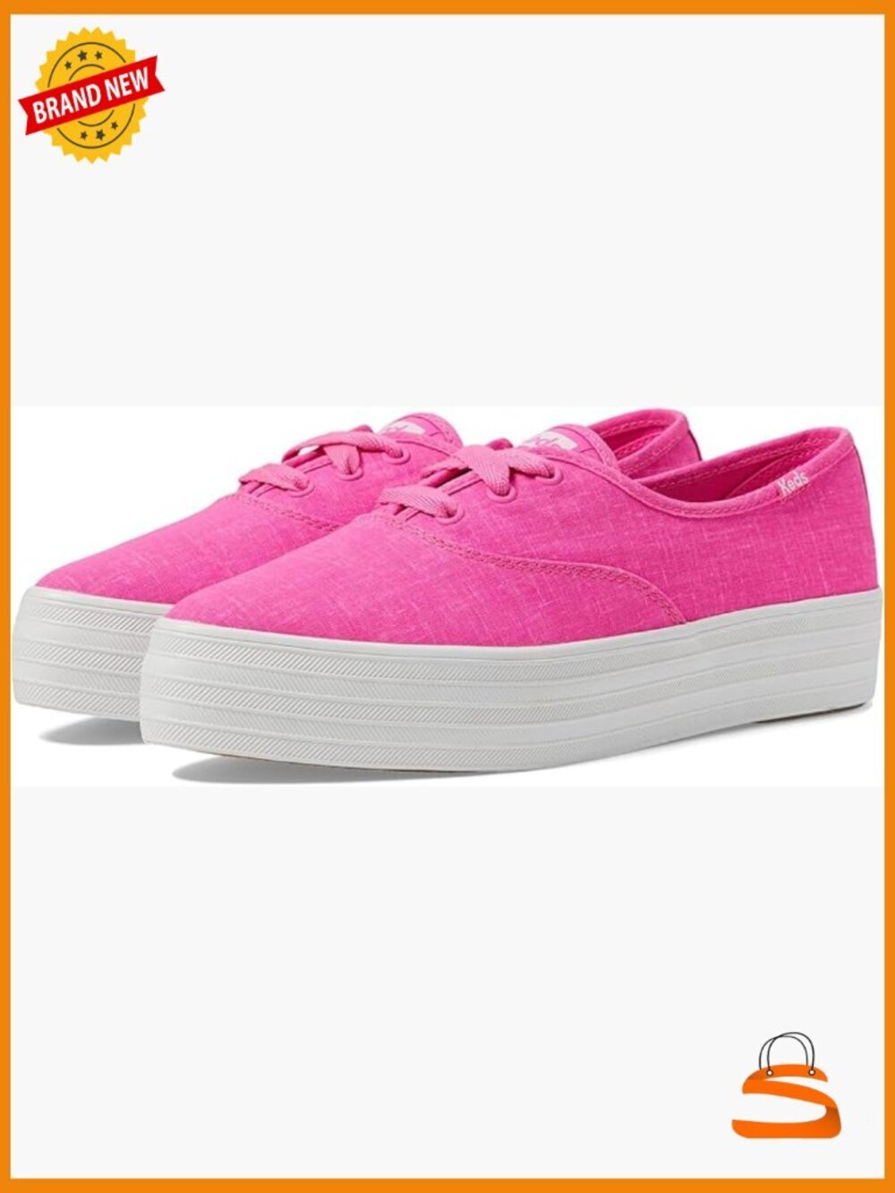 Lace Up Canvas Platform Sneakers Pointed Toe Low Top Walking Shoes Cushioned